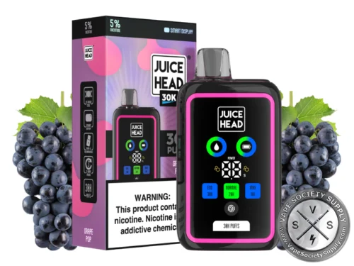 JUICE HEAD 30K Disposable Grape Pop