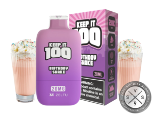 KEEP IT 100 Disposable Vape _ 20K Puffs Birthday Shake