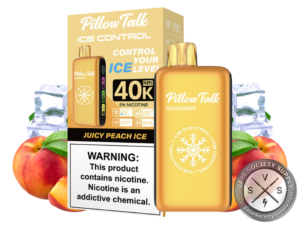 Pillow Talk Ice Control IC40000 Puffs Disposable Juicy Peach Ice