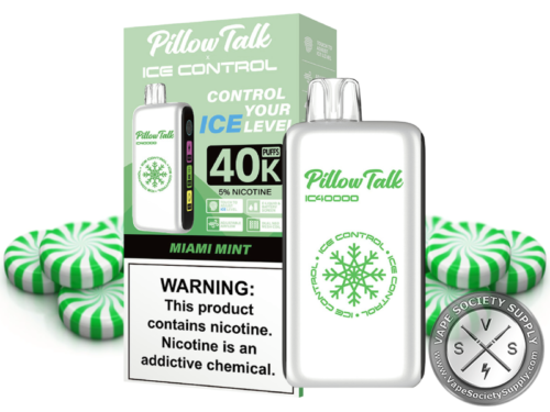 Pillow Talk Ice Control IC40000 Puffs Disposable Miami Mint