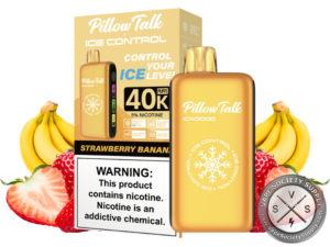 Pillow Talk Ice Control IC40000 Puffs Disposable Strawberry Banana