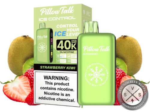 Pillow Talk Ice Control IC40000 Puffs Disposable Strawberry Kiwi