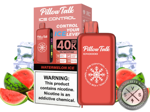 Pillow Talk Ice Control IC40000 Puffs Disposable Watermelon Ice