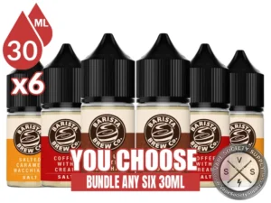 BARISTA BREW Co. Salt Bundle 6 30ml (180ml)