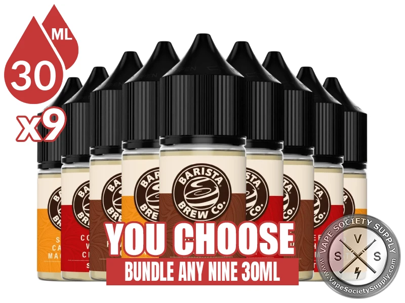 BARISTA BREW Co. Salt Bundle 9 30ml (270ml)