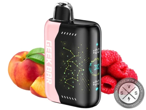 Geek Bar Pulse X Disposable Vape _ 25K Puffs White Peach Raspberry-1