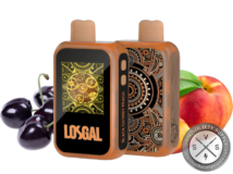 LOSGAL MC25000 by Lost Mary Vape Black Cherry Peach