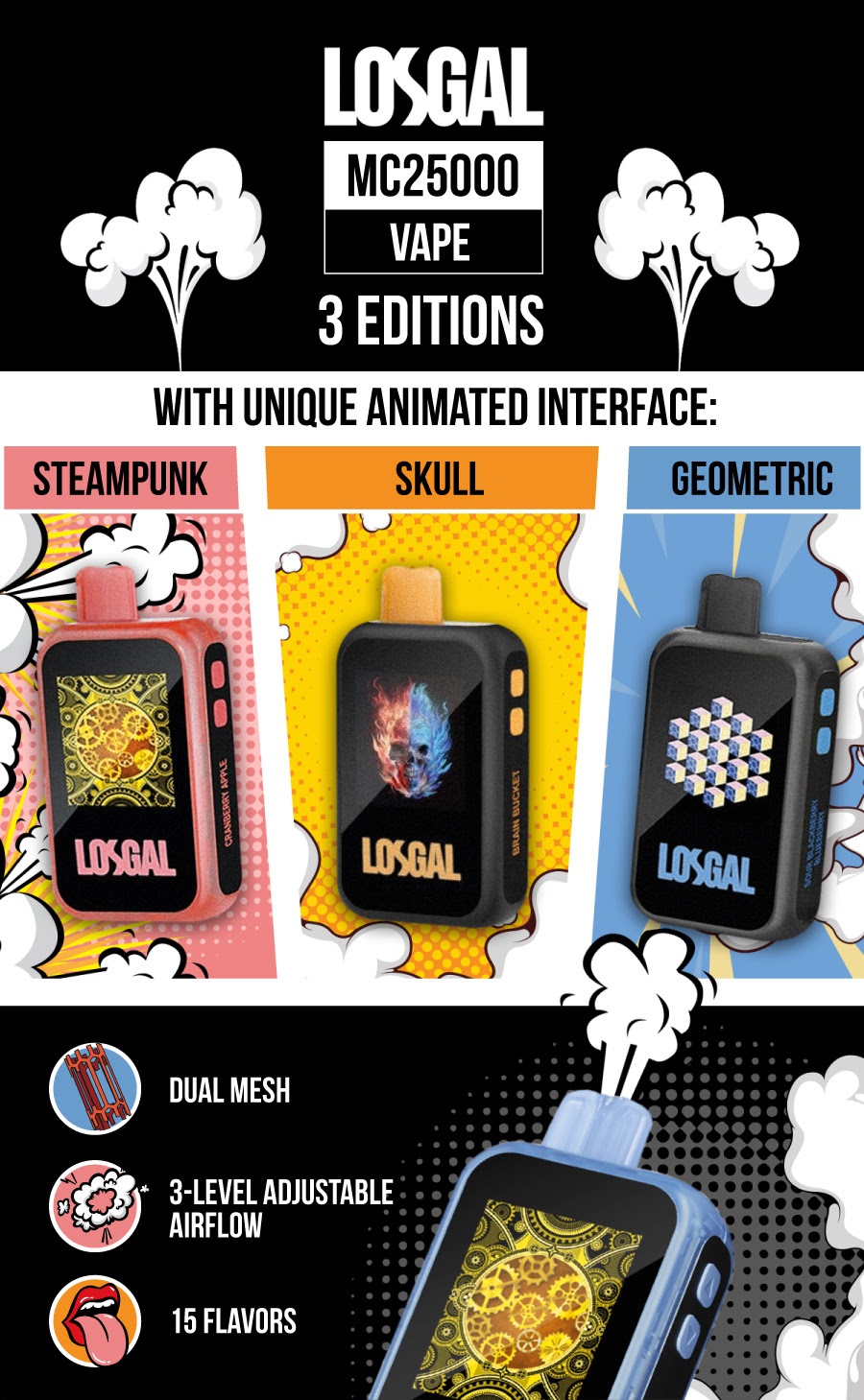 Lost Mary Losgal MC25000 Disposable Vape
