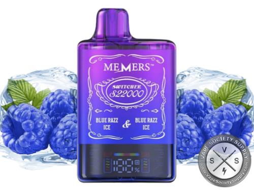 Memers Switcher S22000 Puffs Blue Razz Ice