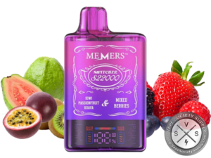 Memers Switcher S22000 Puffs Kiwi Passionfruit Guava_Mixed Berries