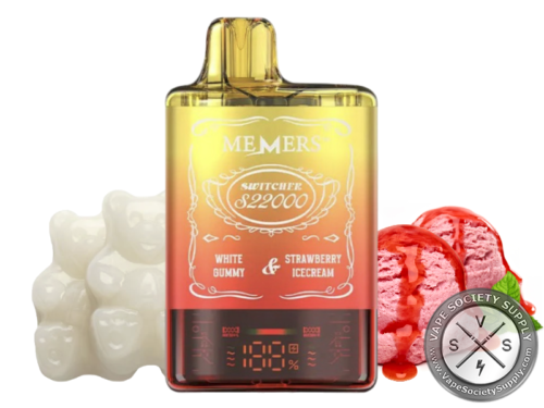 Memers Switcher S22000 Puffs White Gummy_Strawberry Ice cream