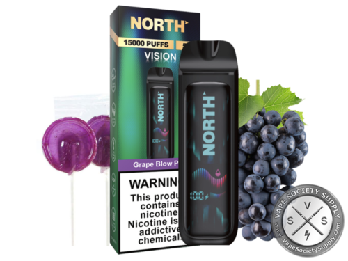 North Vision 15K Puffs Disposable Grape Blow Pop