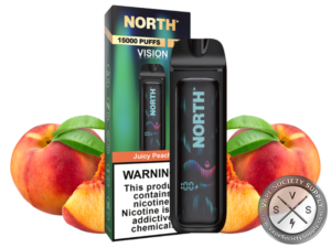 North Vision 15K Puffs Disposable Juicy Peach