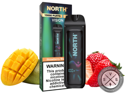 North Vision 15K Puffs Disposable Strawberry Mango