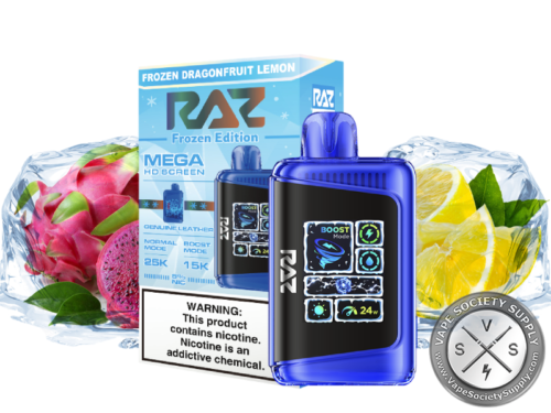 RAZ DC25000 Disposable Vape _ 25k Puffs Frozen Dragonfruit Lemon