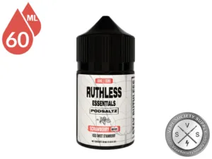 Scrawberry On Ice Ruthless Essentials Pod Salt 60ml bottle