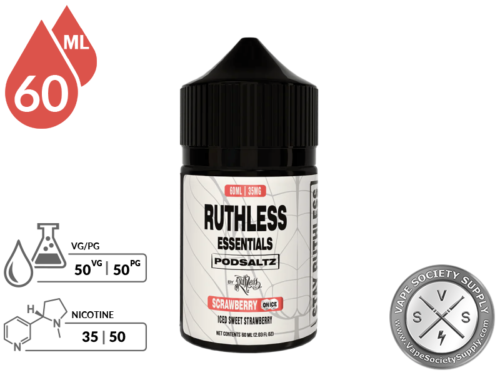 Scrawberry on Ice RUTHLESS ESSENTIALS SALT-2