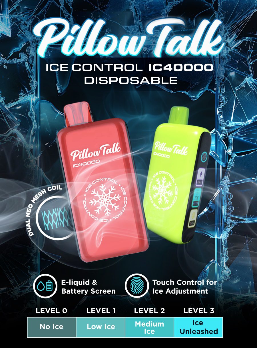 pillow talk ice control 40k disposable