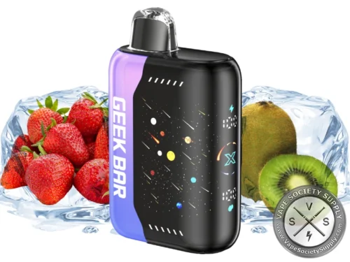 Geek Bar Pulse X Disposable Vape _ 25K Puffs Strawberry Kiwi Ice-1