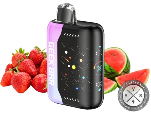 Geek Bar Pulse X Disposable Vape _ 25K Puffs Strawberry Watermelon-1