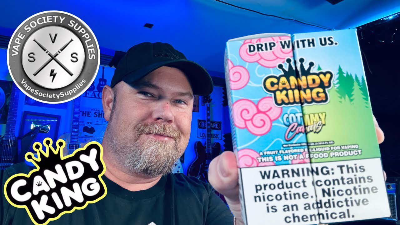 Cotton Candy CANDY KING 100ml ⋆ Vape Juice