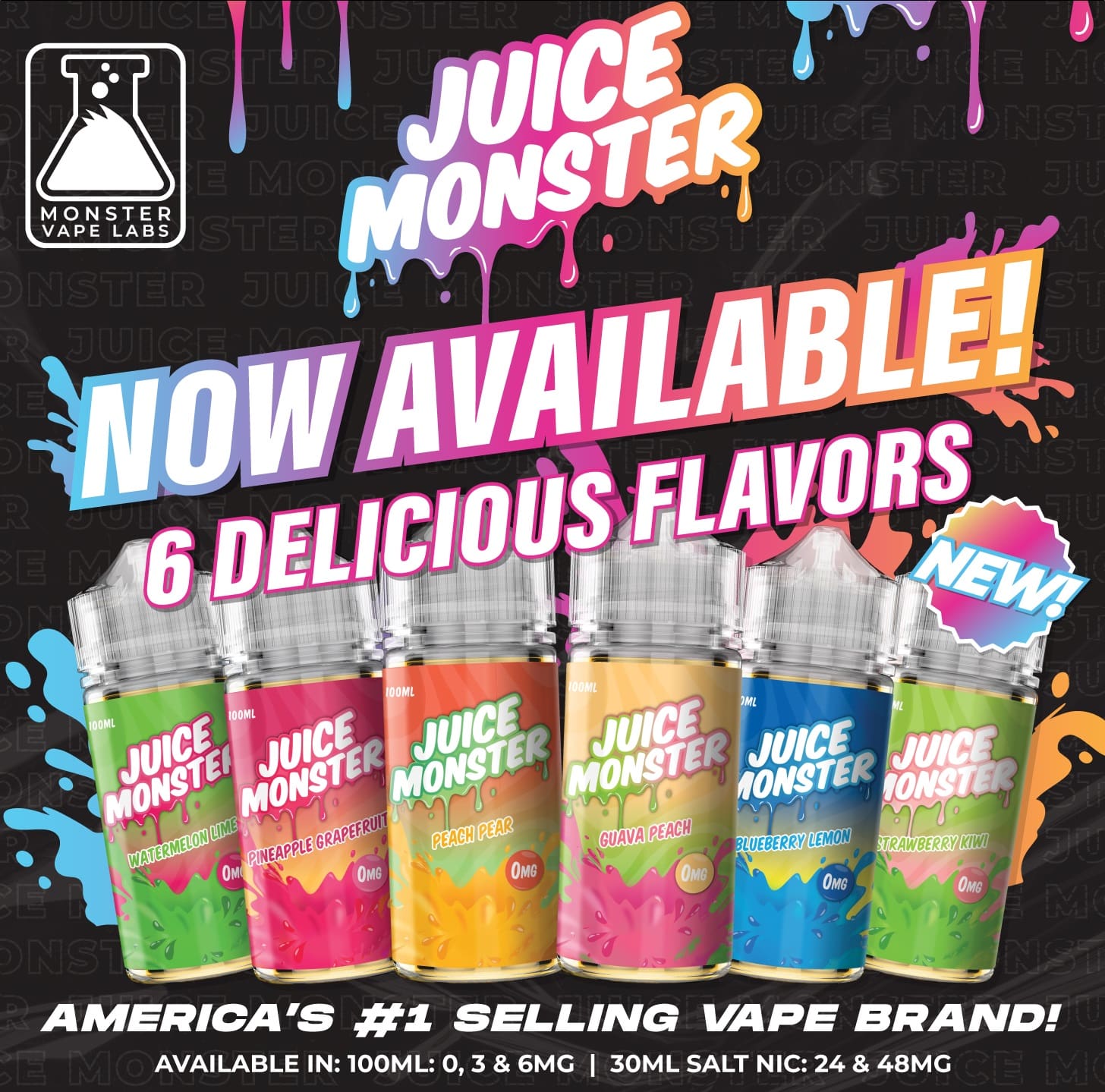 monster vape labs line