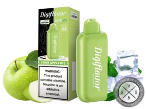 Geek Bar Digiflavor BRK 20000 Disposable Pods Sour Apple Ice