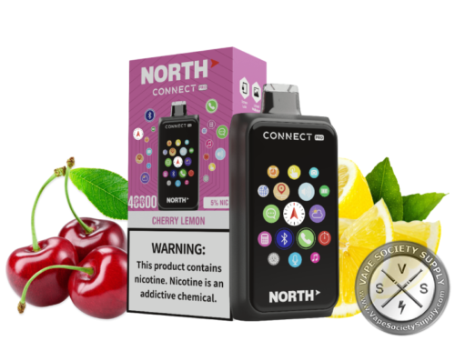 North Connect Pro 40K Puffs 20ML Disposable Cherry Lemon