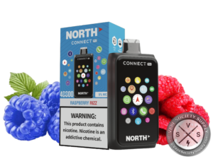 North Connect Pro 40K Puffs 20ML Disposable Raspberry Riz