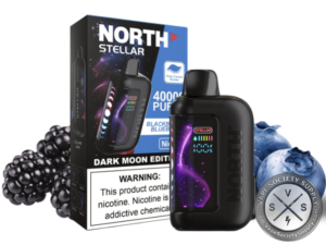 North Stellar Dark Moon Edition 40K Puffs 20ML Disposable Blackberry Blueberry