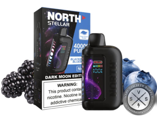 North Stellar Dark Moon Edition 40K Puffs 20ML Disposable Blackberry Blueberry