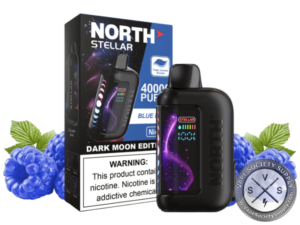North Stellar Dark Moon Edition 40K Puffs 20ML Disposable Blue Raspberry