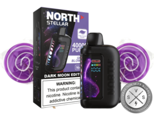 North Stellar Dark Moon Edition 40K Puffs 20ML Disposable Grape Blowpop