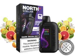 North Stellar Dark Moon Edition 40K Puffs 20ML Disposable Tropical Rainbow Blast