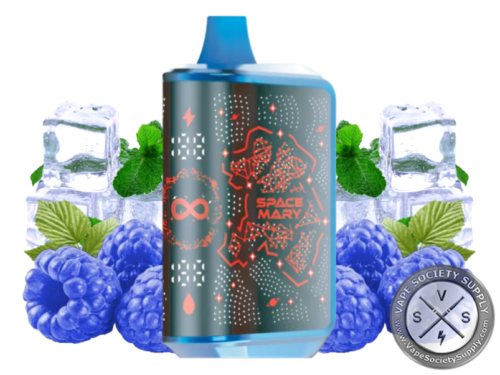 Space Mary MA25000 Vape Blue Razz Ice