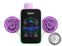 iJoy Uranus Mate 40K Puffs 20ML Disposable Device With Nic + Ice Control & AI Generating Mode Grape Blow Pop