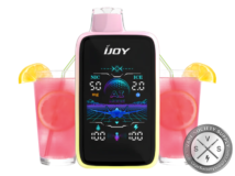 iJoy Uranus Mate 40K Puffs 20ML Disposable Device With Nic + Ice Control & AI Generating Mode Pink Lemonade