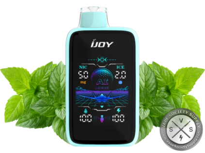 iJoy Uranus Mate 40K Puffs 20ML Disposable Device With Nic + Ice Control & AI Generating Mode Spearmint