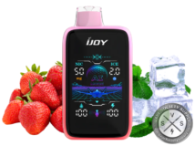 iJoy Uranus Mate 40K Puffs 20ML Disposable Device With Nic + Ice Control & AI Generating Mode Strawberry Ice