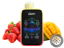 iJoy Uranus Mate 40K Puffs 20ML Disposable Device With Nic + Ice Control & AI Generating Mode Strawberry Mango