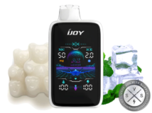 iJoy Uranus Mate 40K Puffs 20ML Disposable Device With Nic + Ice Control & AI Generating Mode White Gummy Ice