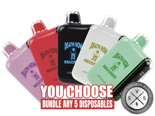 [5-Pack] Death Row DR15K Disposable Vape _ 15000 Puffs