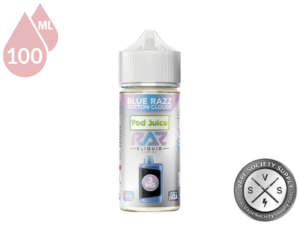 Blue Razz Cotton Clouds Pod Juice x RAZ-8