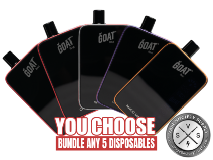 GOAT Bar 25K Puffs Bundle