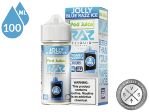 Jolly Blue Razz Ice Pod Juice x RAZ-1