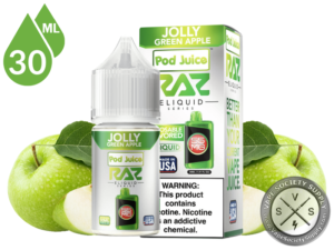 Jolly Green Apple Pod Juice x RAZ Salt