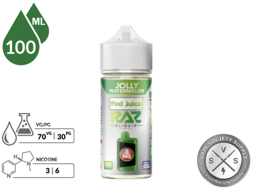 Jolly Watermelon Pod Juice x RAZ-4