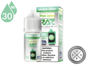 Miami Mint Pod Juice x RAZ Salt-3
