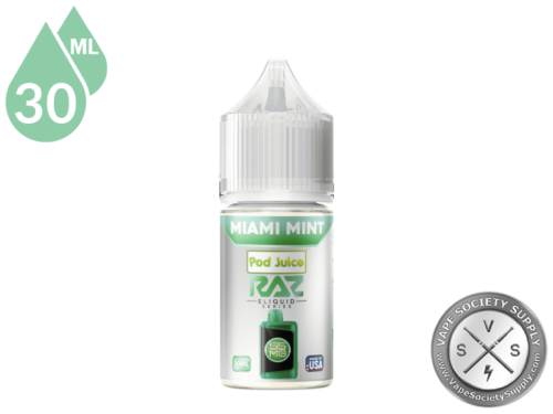 Miami Mint Pod Juice x RAZ Salt-3