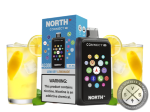 North Connect Pro 40K Puffs 20ML Disposable Low Key Lemonade_